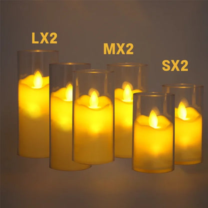 6Pcs LED Flameless Electric Candles