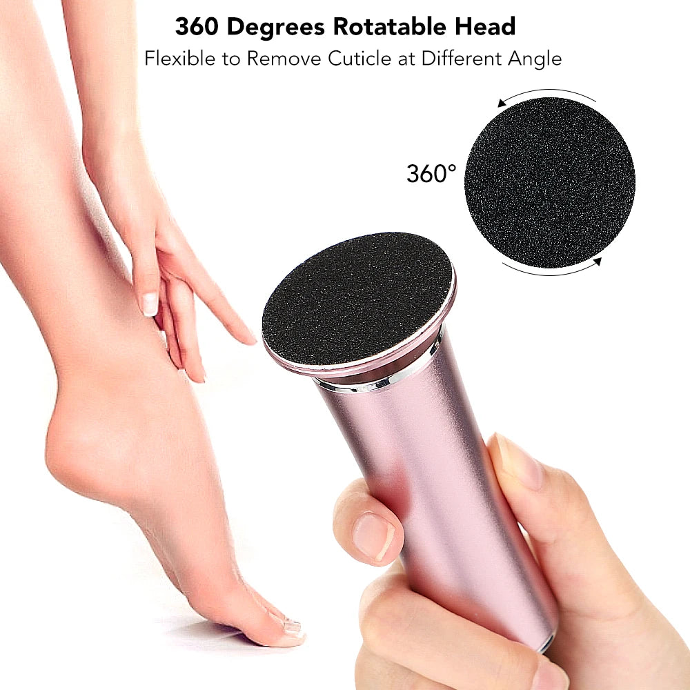 Electric Foot Callus Remover (including 60pcs sandpaper)