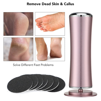 Electric Foot Callus Remover (including 60pcs sandpaper)