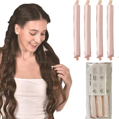 Heatless Satin Hair Rollers