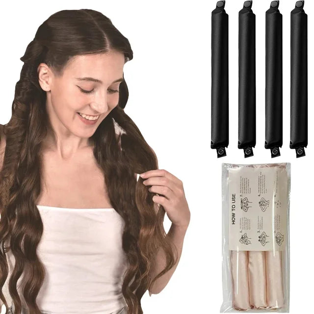 Heatless Satin Hair Rollers