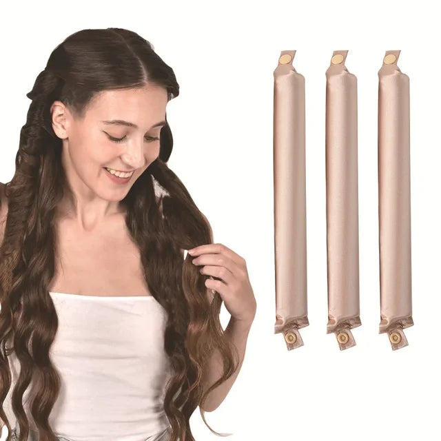 Heatless Satin Hair Rollers