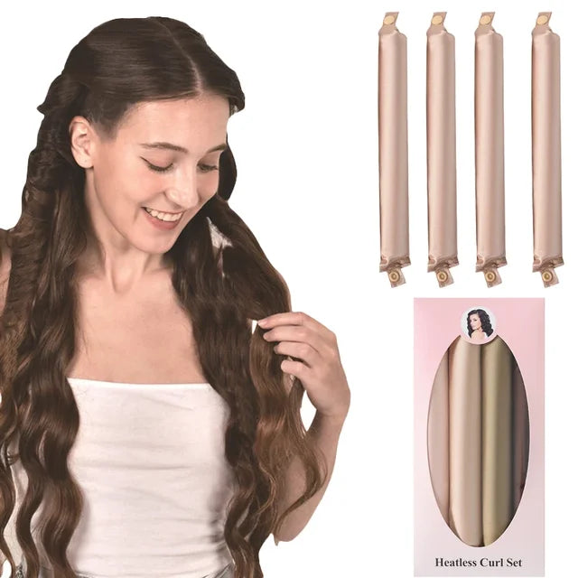 Heatless Satin Hair Rollers