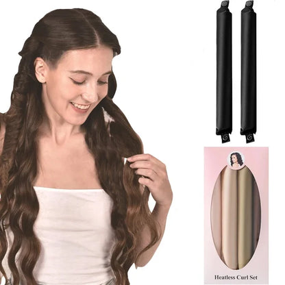 Heatless Satin Hair Rollers