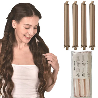 Heatless Satin Hair Rollers