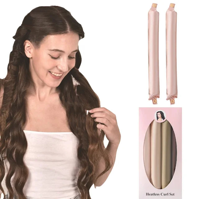 Heatless Satin Hair Rollers