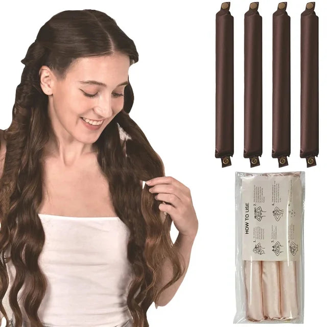 Heatless Satin Hair Rollers