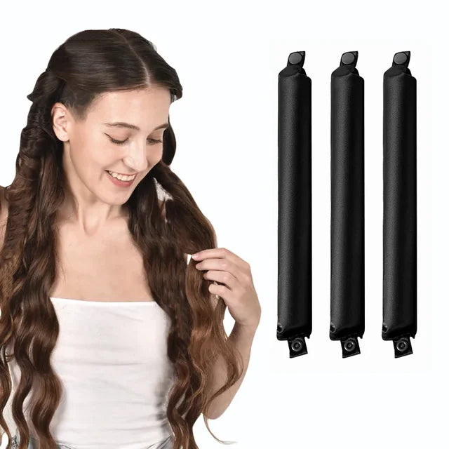 Heatless Satin Hair Rollers