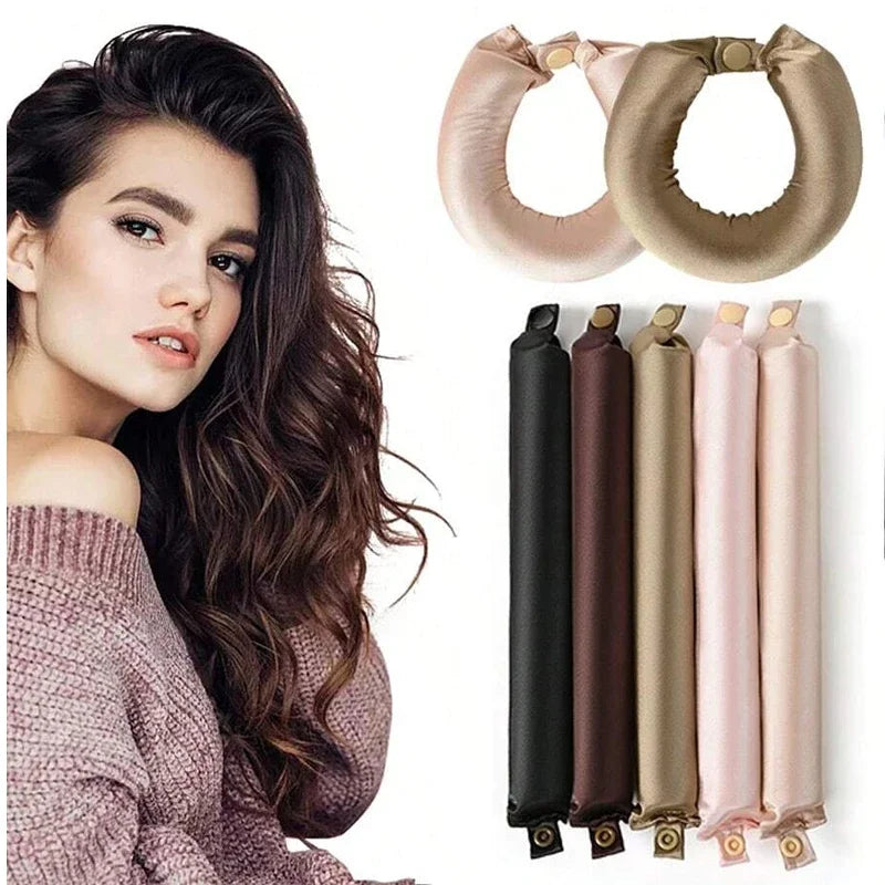 Heatless Satin Hair Rollers